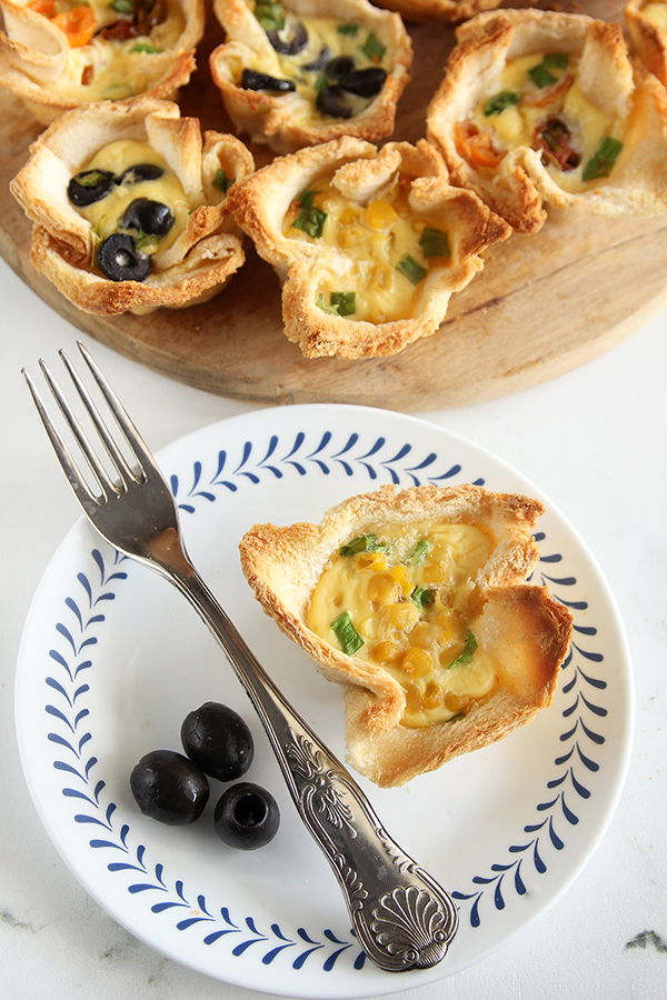 פשטידות אישיות בקלתית לחם