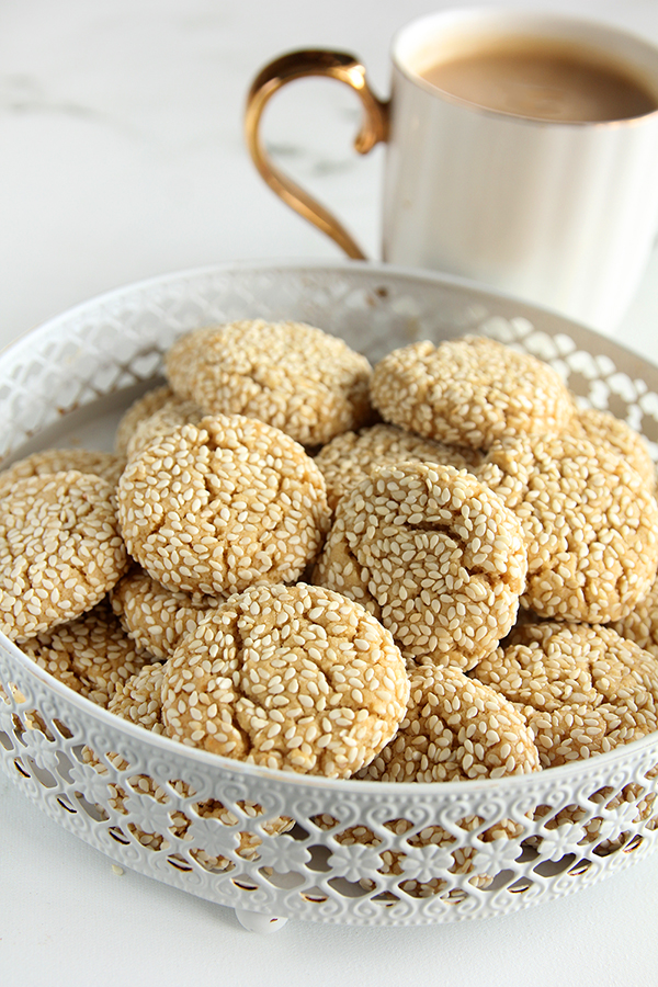 עוגיות טחינה בריאות יותר (ב-5 דקות עבודה)