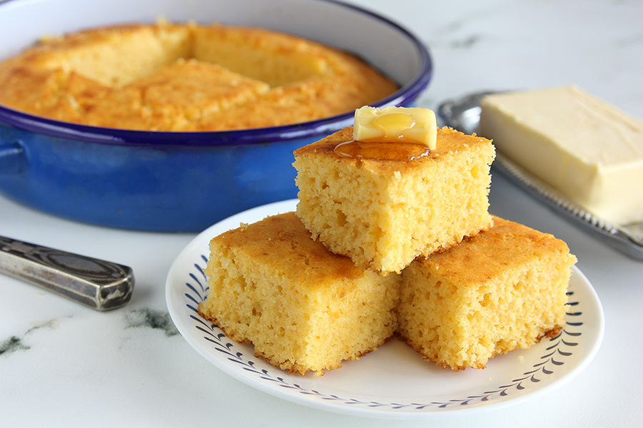 לחם תירס מהיר 