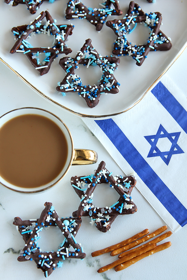 מגן דוד בייגלה ושוקולד